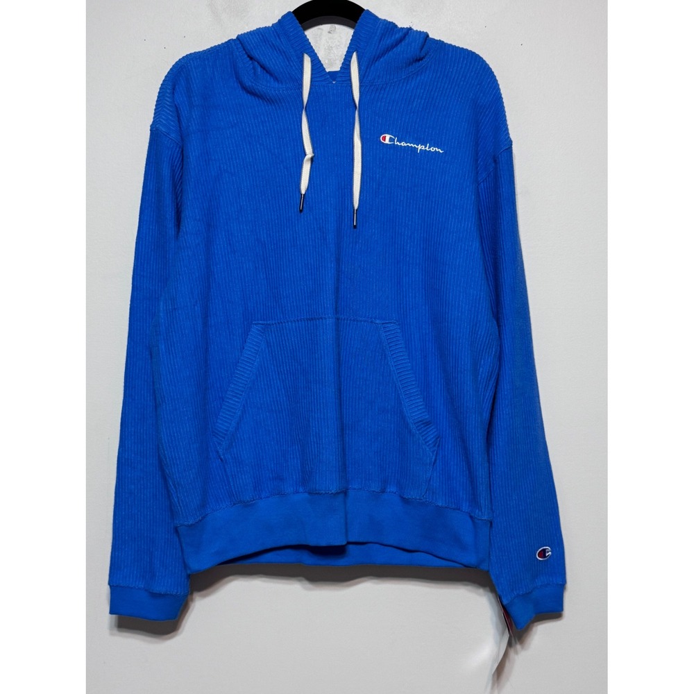 NWT‎ Champion Retro Ribbed Hoodie Small Oversized Varsity Streetwear Athleisure